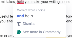 Grammarly free online editor